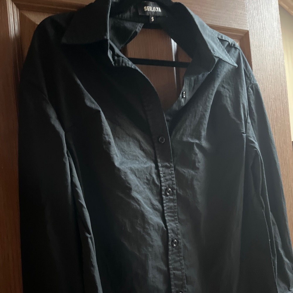 Open back blouse